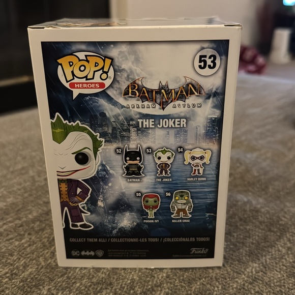 NEW Funko Pop Batman Arkham Asylum The Joker 53 - Picture 4 of 6